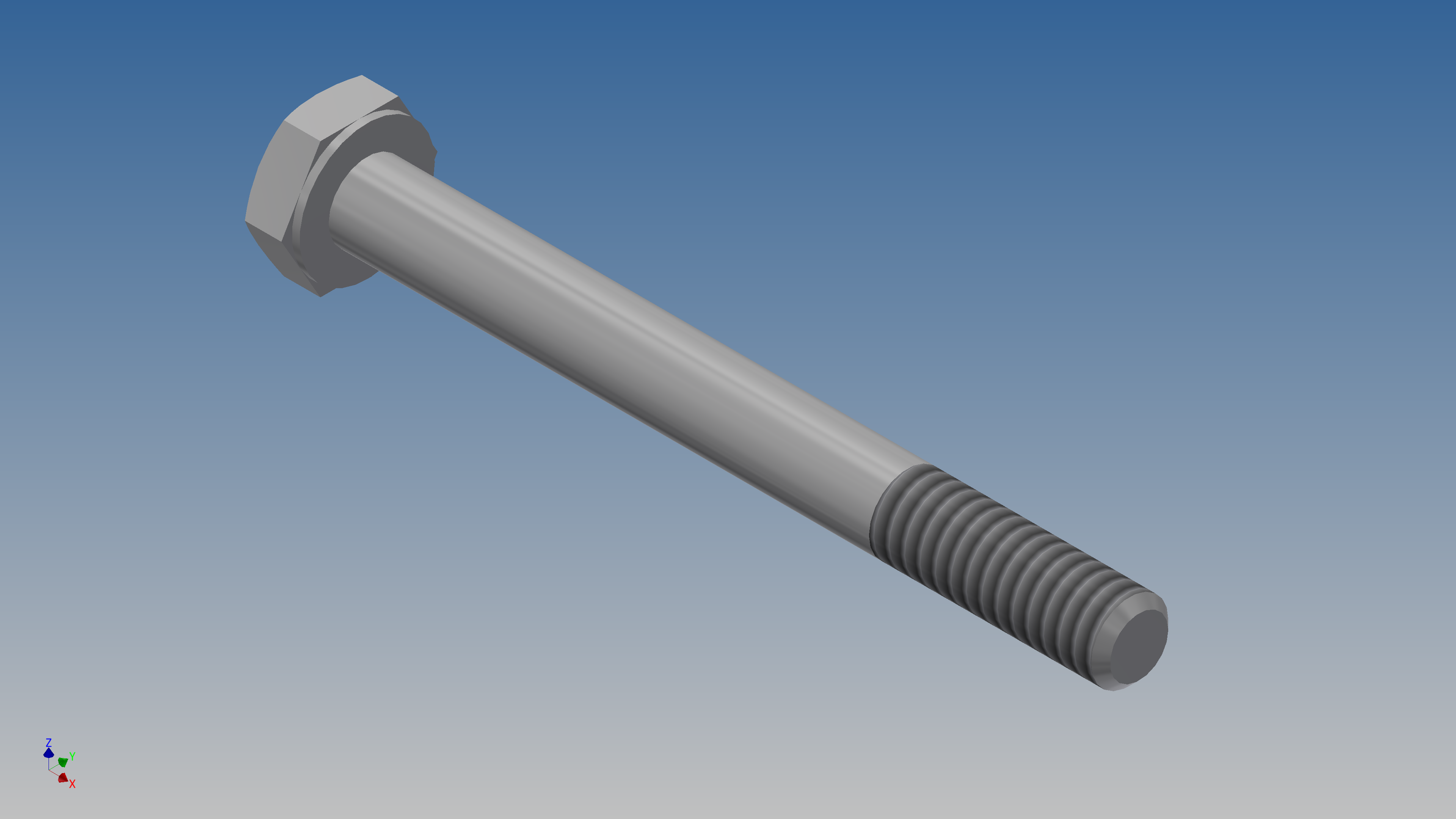 Track Stop Bolt 1/4-20 x 2-1/2`